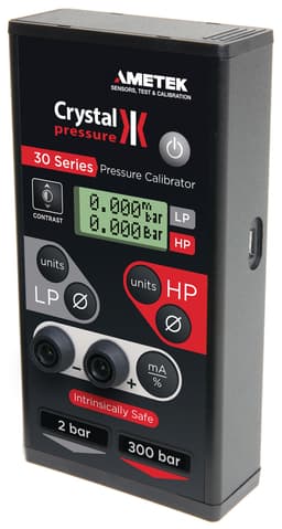 Crystal 30 Series Pressure Calibrator