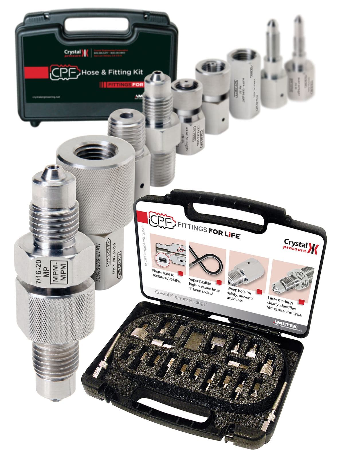 Crystal CPF Crystal Pressure Fittings