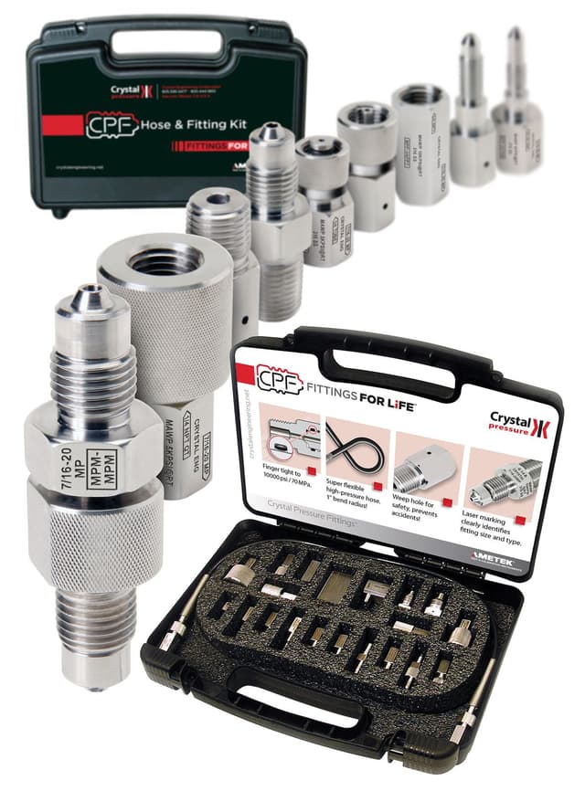 Crystal CPF Crystal Pressure Fittings