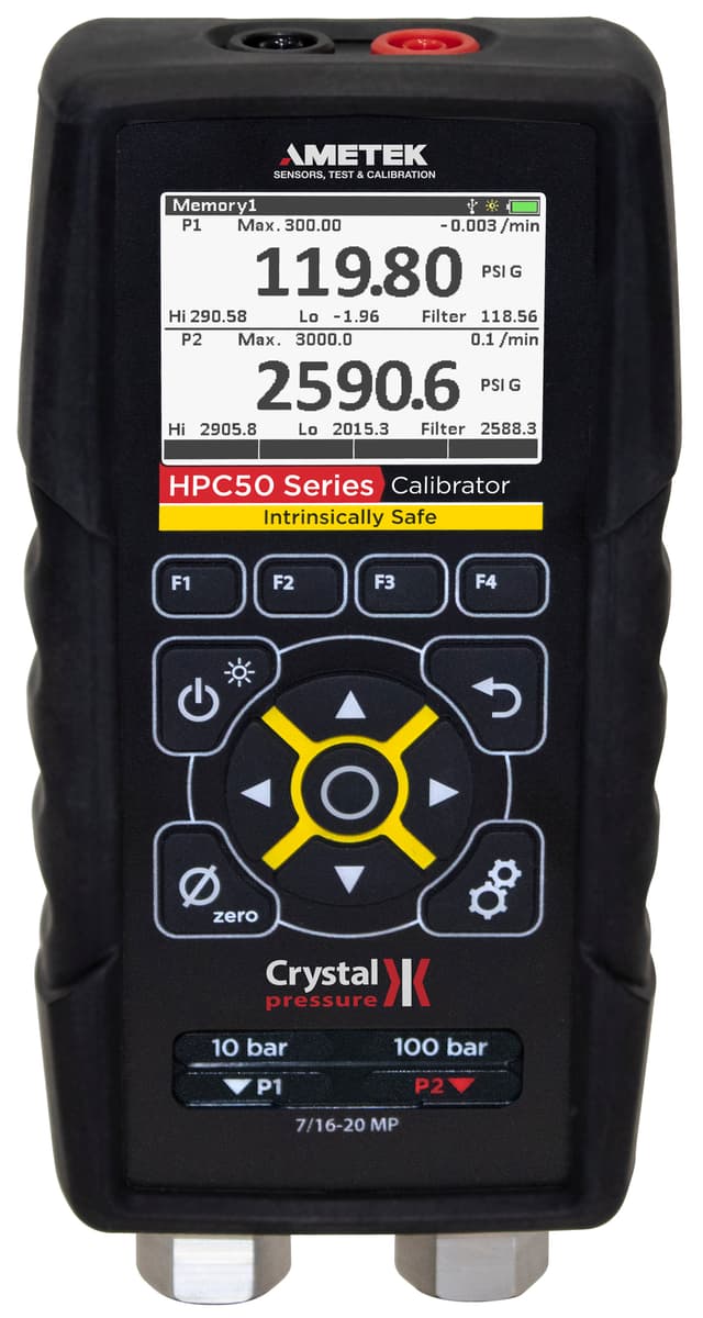Crystal HPC Handheld Pressure Calibrator