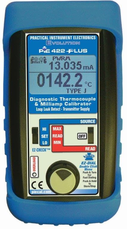 PIE 422Plus Diagnostic TC and mA Calibrator