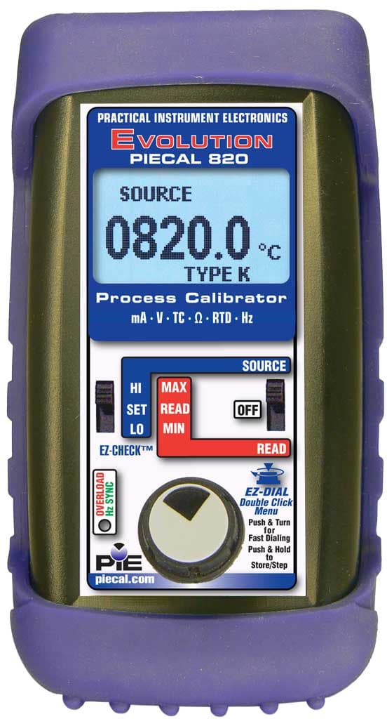 PIE 820 Multifunction Process Calibrator