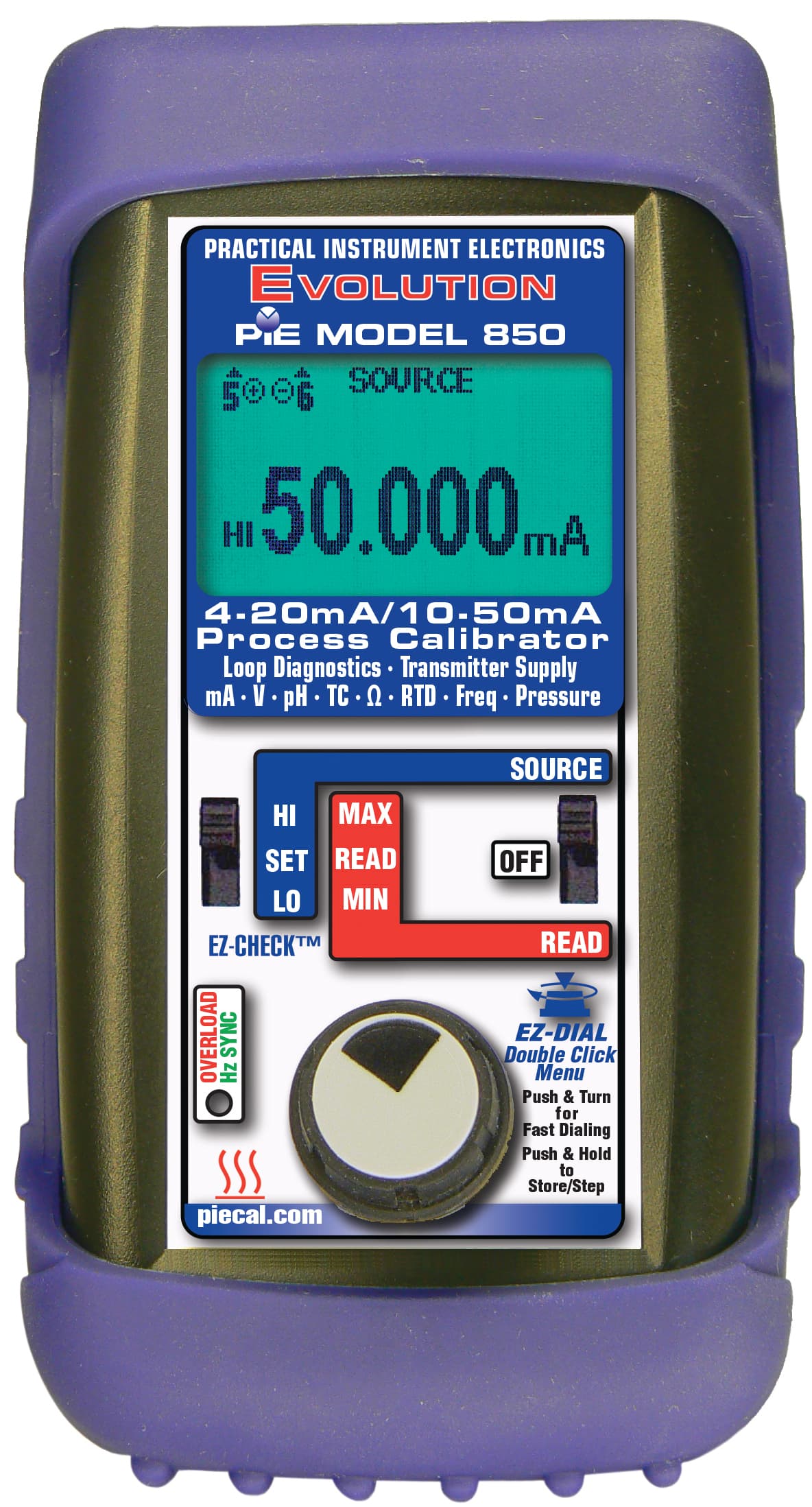 PIE 850 Multifunction Process Calibrator