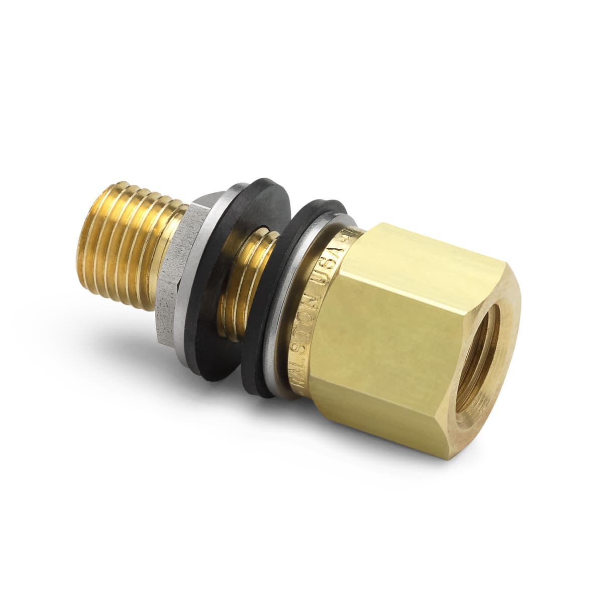 Ralston NPT Female Quick-test Bulkhead Unions