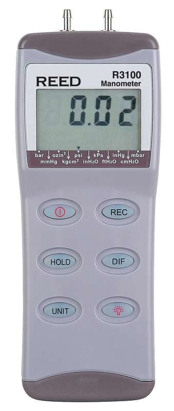 Reed R3100 Manometer