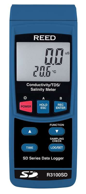 Reed R3100SD Data Logging Conductivity/Salinity/Tds