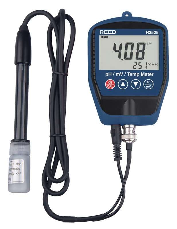 Reed R3525 Ph/Mv Meter W/Temperature