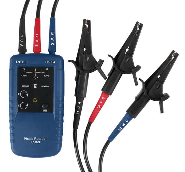 Reed R5004 3-Phase & Motor Rotation Tester