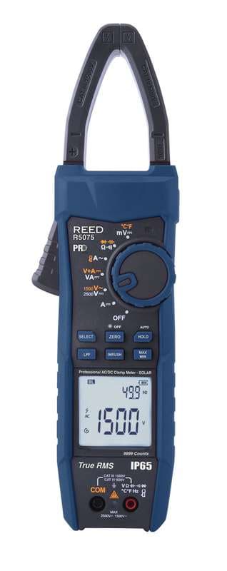Reed R5075 Solar Clamp Meter