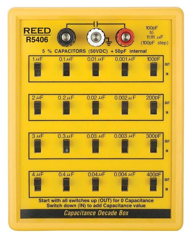 Reed R5406 Capacitance Decade Box