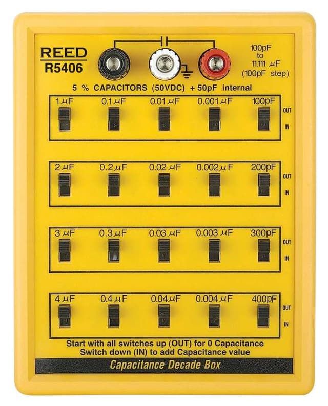 Reed R5406 Capacitance Decade Box