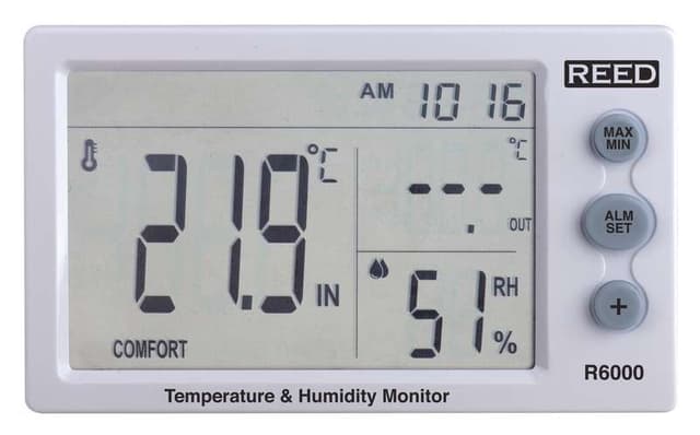 Reed R6000 Thermo-Hygrometer