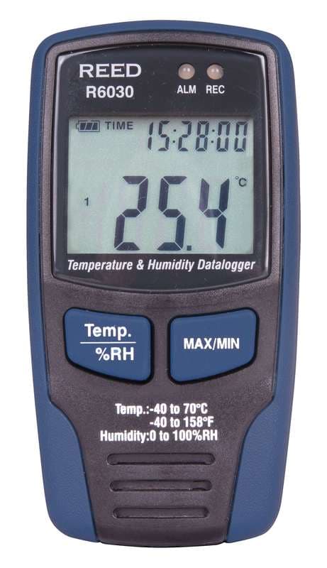 Reed R6030 Temperature & Humidity Datalogger