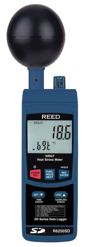 Reed R6250SD Data Logging Heat Stress Meter