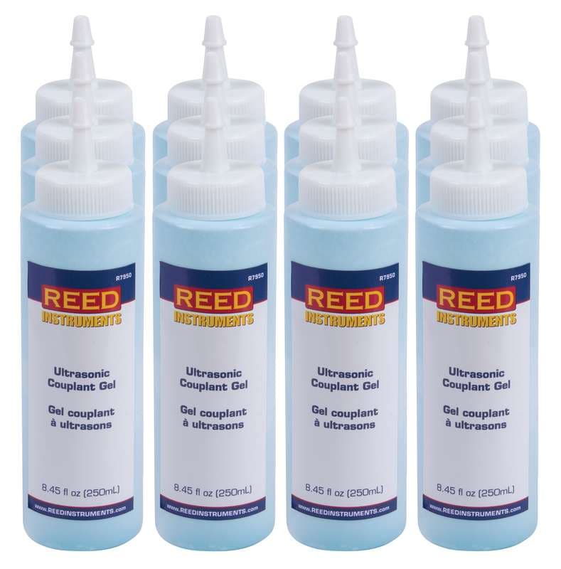 Reed R7950/12 Ultrasonic Couplant Gel 8.45Oz (250Ml)