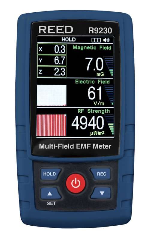 Reed R9230 3-Axis Emf / Rf Detector