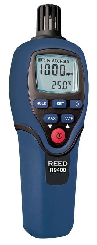 Reed R9400 Carbon Monoxide Meter With Temp