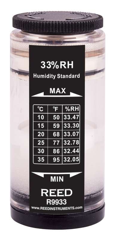 Reed R9933 33% Humidity Standard For R6001/Sd-3007/8706/R9900/R9905/R6050Sd