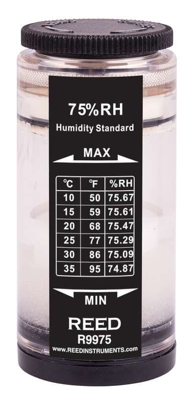 Reed R9975 75% Humidity Standard For R6001/Sd-3007/8706/R9900/R9905/R6050Sd