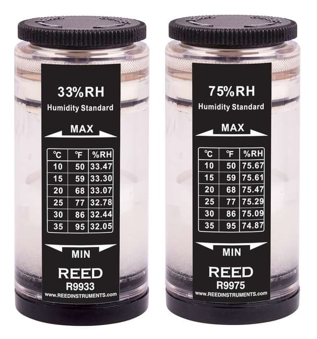 Reed R9980 33% & 75% Humidity Standard Kit For R6001/Sd-3007/8706/R9900/R9905/R6050Sd