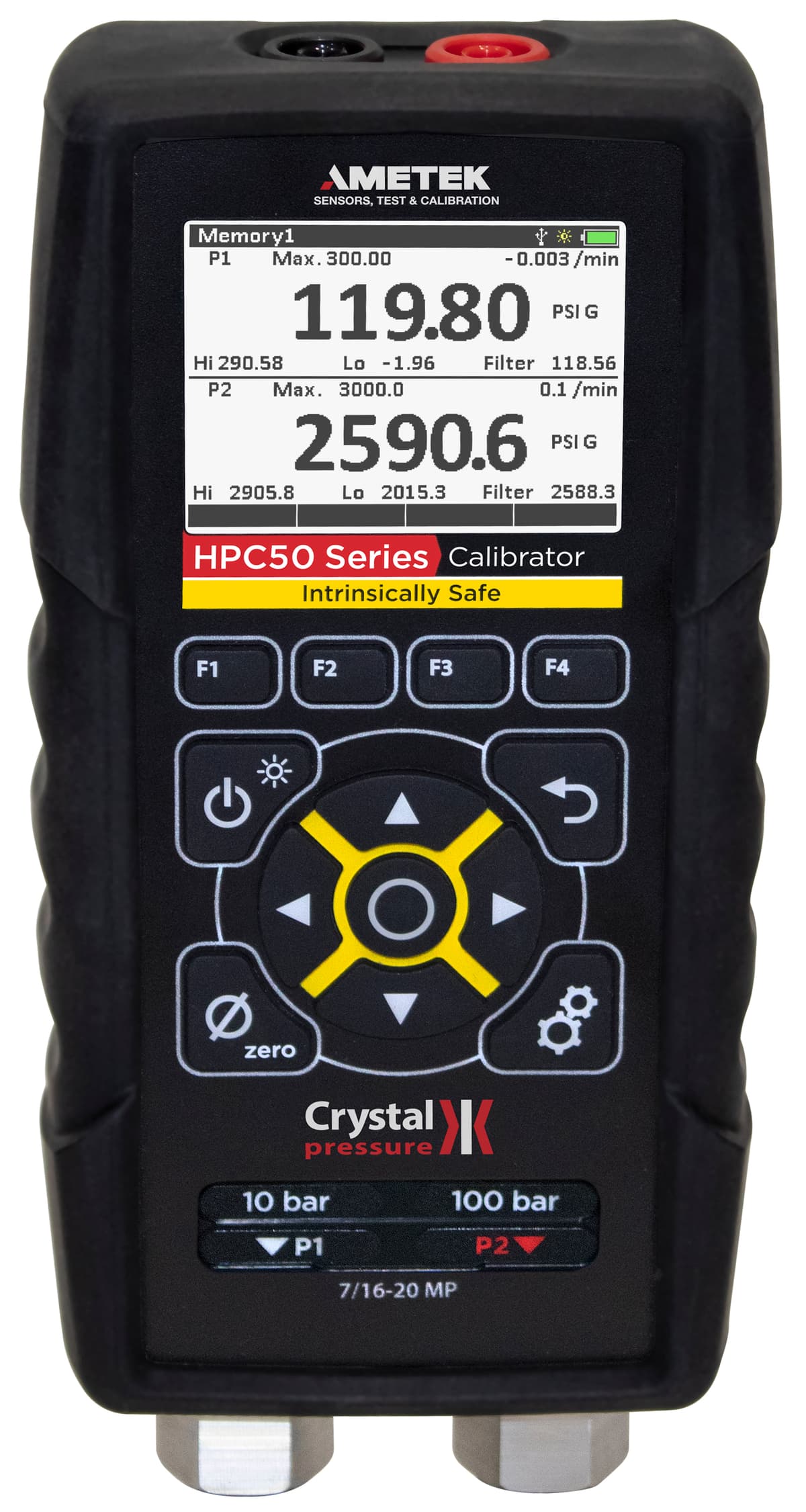 Crystal HPC Handheld Pressure Calibrator