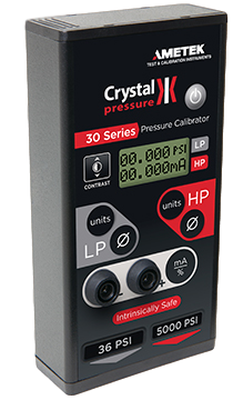 Crystal 30 Series Pressure Calibrator
